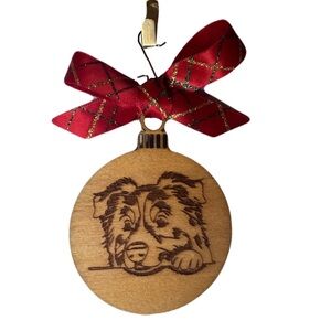 Australian Shepherd Holiday Ornament
